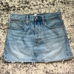 BNWOT Madewell Mini Skirt